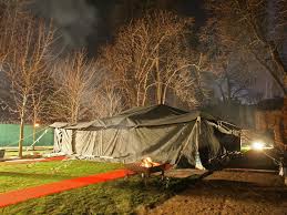 2 - La tente béouine de Muammar Gaddhafi à Paris, Décembre 2007