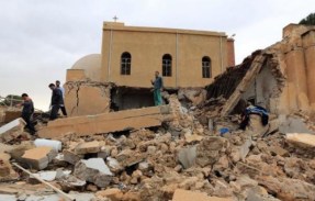 XXXVI 3 - Ruines d'une église copte, Misrata (à 200 km de Tripoli, Libye, 31 Décembre 2012