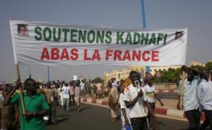 XXXVII 2 - Manifestation à Bamako (Mali), Ve 28 mars 2011