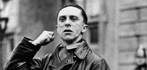 Joseph Goebbels, German politician and Reich Minister of Propaganda in Nazi Germany from 1933 to 1945 World History Archive Joseph Goebbels (18971945)
